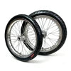 17” Supermoto Wheel Set with CST Tires for Talaria MX3 & Surron LBX | Multiple Colors