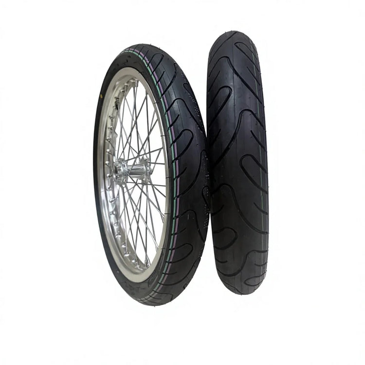 17” Supermoto Wheel Set with CST Tires for Talaria MX3 & Surron LBX | Multiple Colors